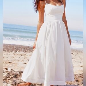 House of CB White Lolita Dress